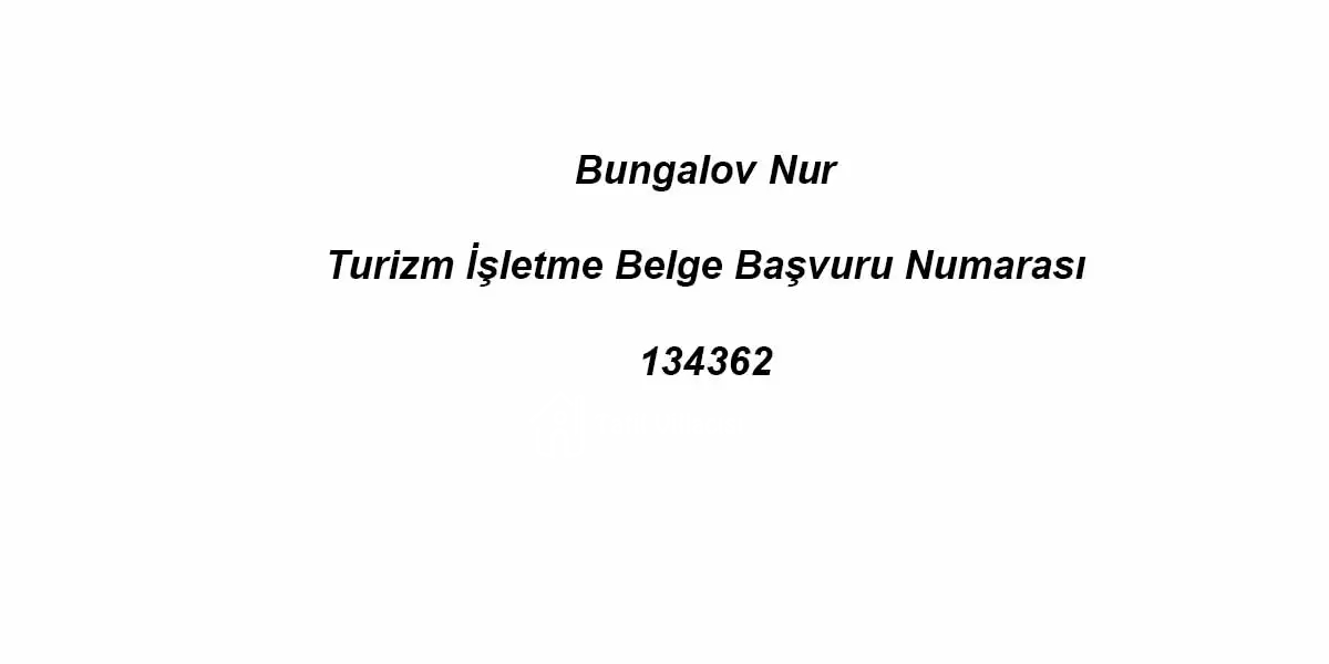 Bungalov Nur