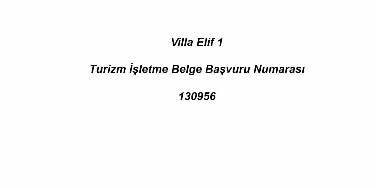 Villa Elif 1