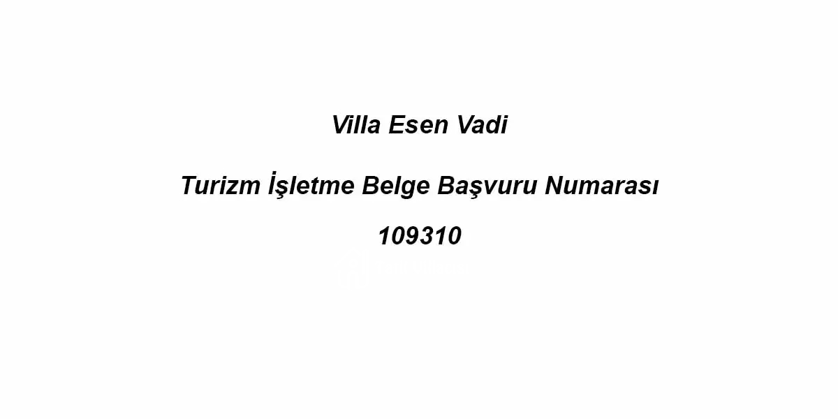 Villa Esen Vadi