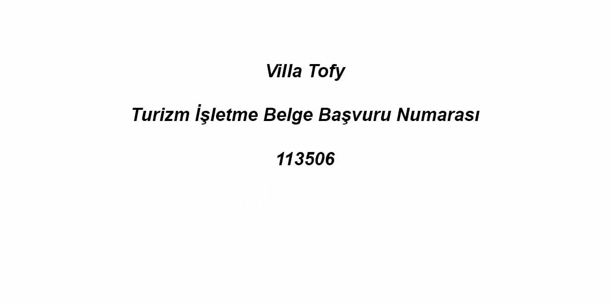 Villa Tofy